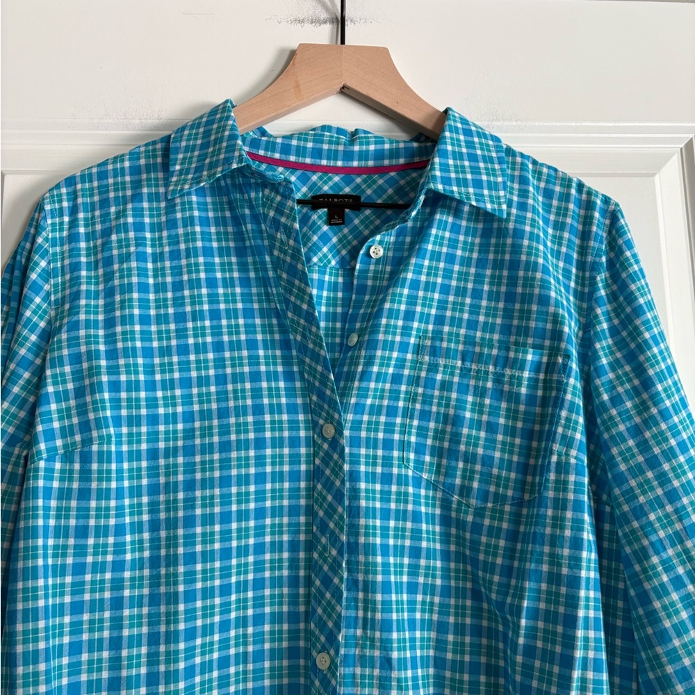 Talbots Women’s Button Down Top - Picture 3 of 6